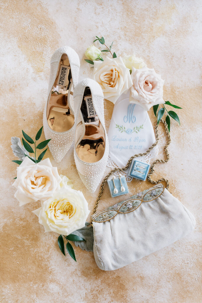 Braut Accessoires und Schuhe